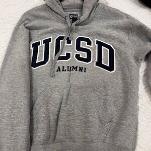 Gear For Sports Gray Hoodie with Navy Accent